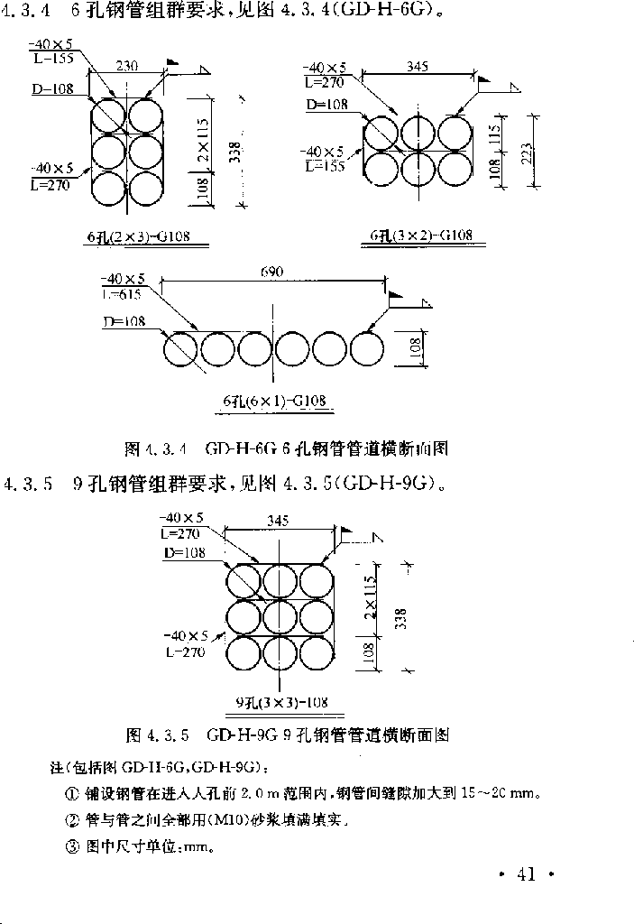 ydt51622007通信管道横断面图集